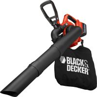 Аккумуляторный садовый пылесос с измельчителем BLACK+DECKER GWC3600L20